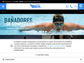'deportesmoya.es' screenshot