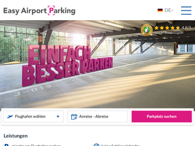 'easyairportparking.de' screenshot