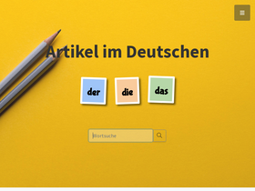 'der-artikel.de' screenshot