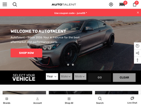 'autotalent.com' screenshot