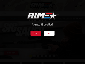 'aimsurplus.com' screenshot