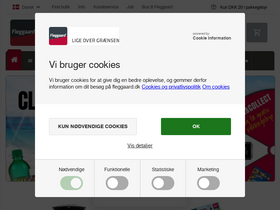 'fleggaard.dk' screenshot