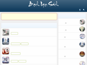 'bachngocsach.com' screenshot