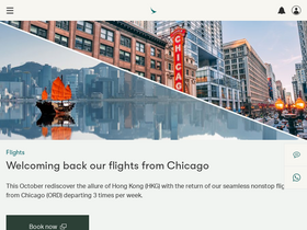'cathaypacific.com' screenshot