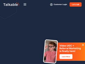 'talkable.com' screenshot