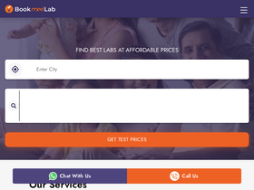 'bookmerilab.com' screenshot