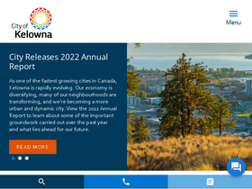 'kelowna.ca' screenshot