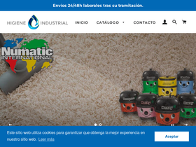 higieneindustrial.org homepage screenshot