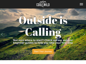 'coolofthewild.com' screenshot