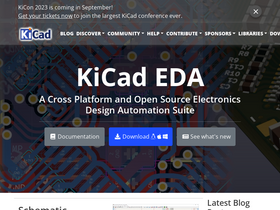 'kicad.org' screenshot