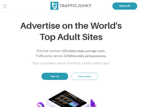 'trafficjunky.com' screenshot