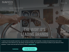 'navico.com' screenshot
