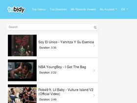 'tubidy.buzz' screenshot