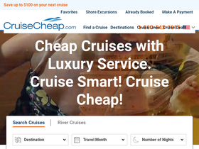 'cruisecheap.com' screenshot