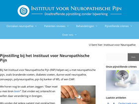 'neuropathie.nu' screenshot