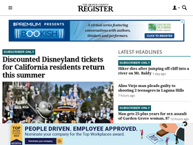 'ocregister.com' screenshot