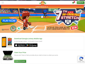 'galottery.com' screenshot