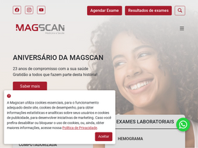 'magscan.com.br' screenshot