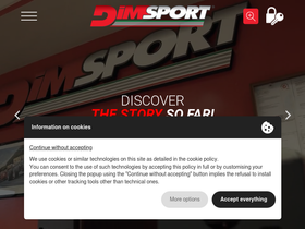 'dimsport.it' screenshot