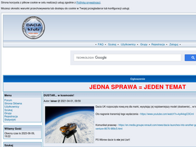'daciaklub.pl' screenshot