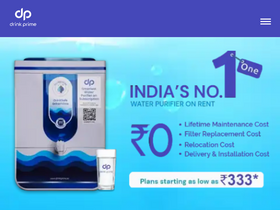 'drinkprime.in' screenshot