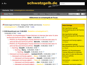 'bvb-forum.de' screenshot