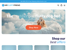 fluffynutrition.com homepage screenshot