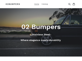 02bumpers.com homepage screenshot