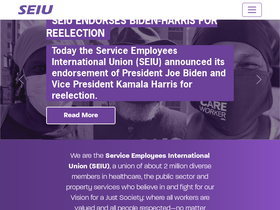 'seiu.org' screenshot