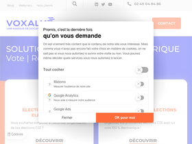 'voxaly.com' screenshot