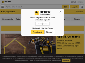 'beijerbygg.se' screenshot