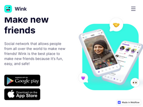 'getwinkapp.com' screenshot