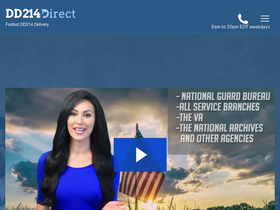 'dd214direct.com' screenshot