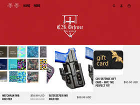 c2kdefense.com homepage screenshot