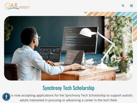 'researchautism.org' screenshot