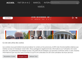 'lemediaen442.fr' screenshot
