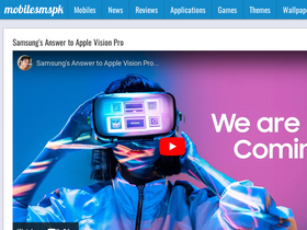 'mobilesmspk.net' screenshot