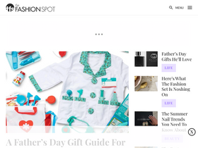 'thefashionspot.com' screenshot