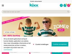 'kixx.nl' screenshot