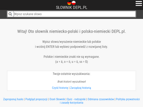 'depl.pl' screenshot