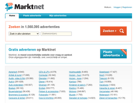 'marktnet.nl' screenshot