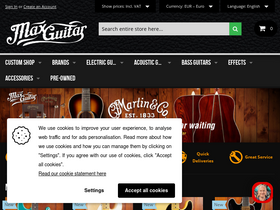 'max.guitars' screenshot