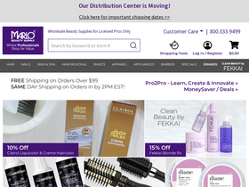 'marlobeauty.com' screenshot