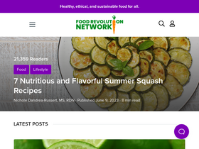 'foodrevolution.org' screenshot