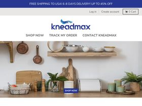 kneadmax.com homepage screenshot