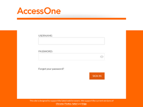 'youraccessone.com' screenshot