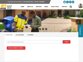 'nipost.gov.ng' screenshot