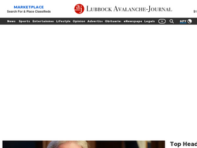 'lubbockonline.com' screenshot