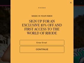 'shoprhode.com' screenshot