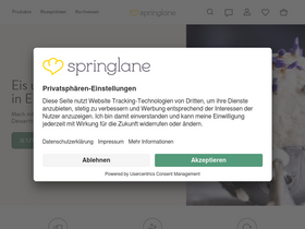 'springlane.de' screenshot